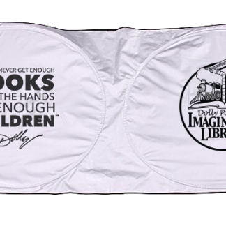 DPIL Logo + Quote Silver Car Shade